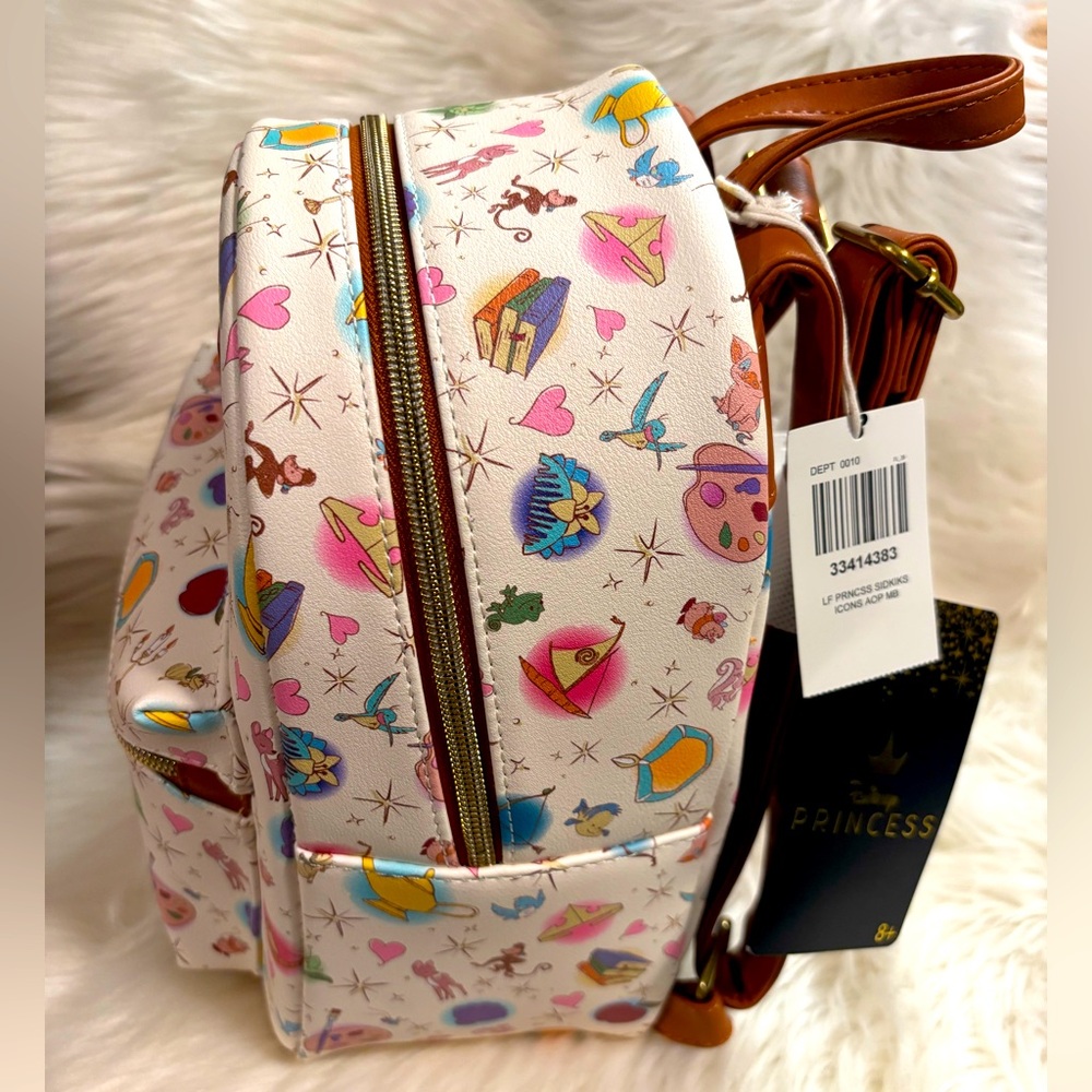 Loungefly Disney Princess Icons & Sidekicks Mini
Backpack NWT - Picture 6 of 16